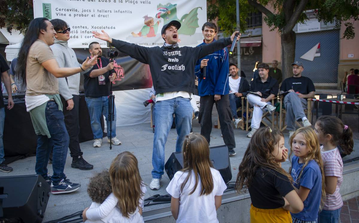 La proposta del Catalunya Freestyle s'ha realitzat a la Plaça Vella - Alberto Tallón