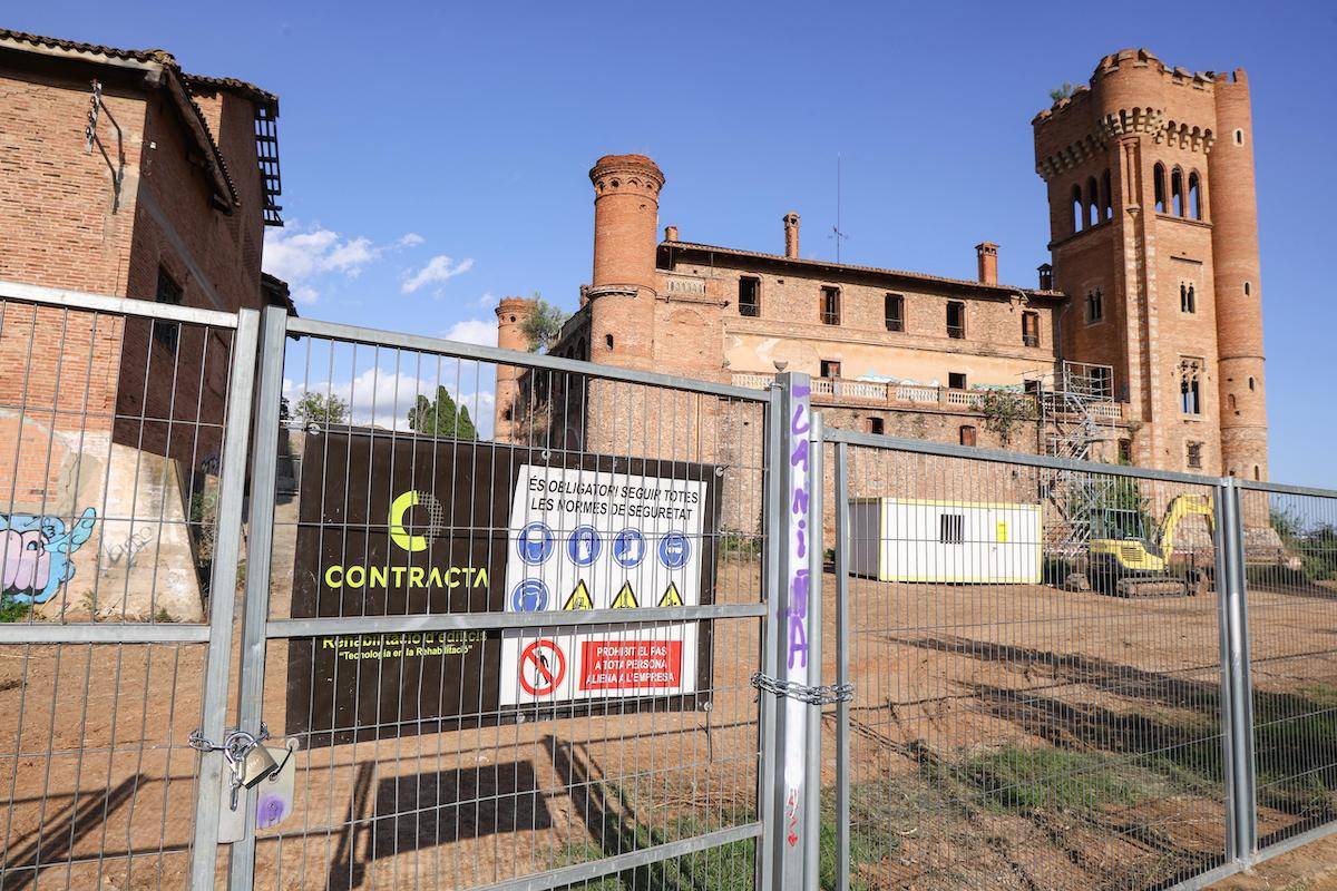 Comencen les obres de reparació de la Torre d’en Feu