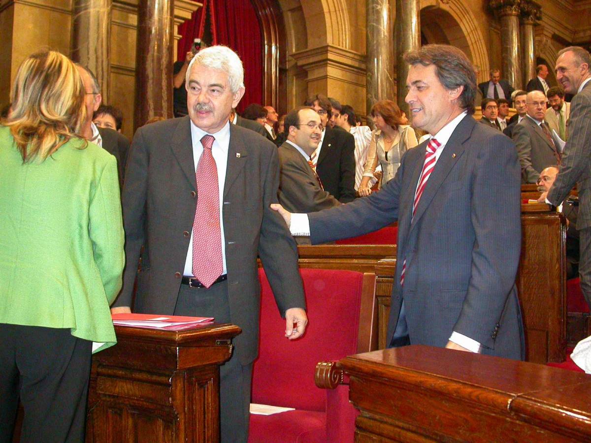 Mas revela que el PSOE va descartar Maragall per negociar l'Estatut