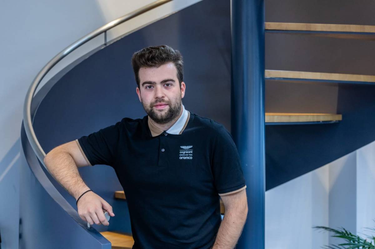 Jordi San Andrés, l'enginyer sabadellenc que treballa amb Fernando Alonso