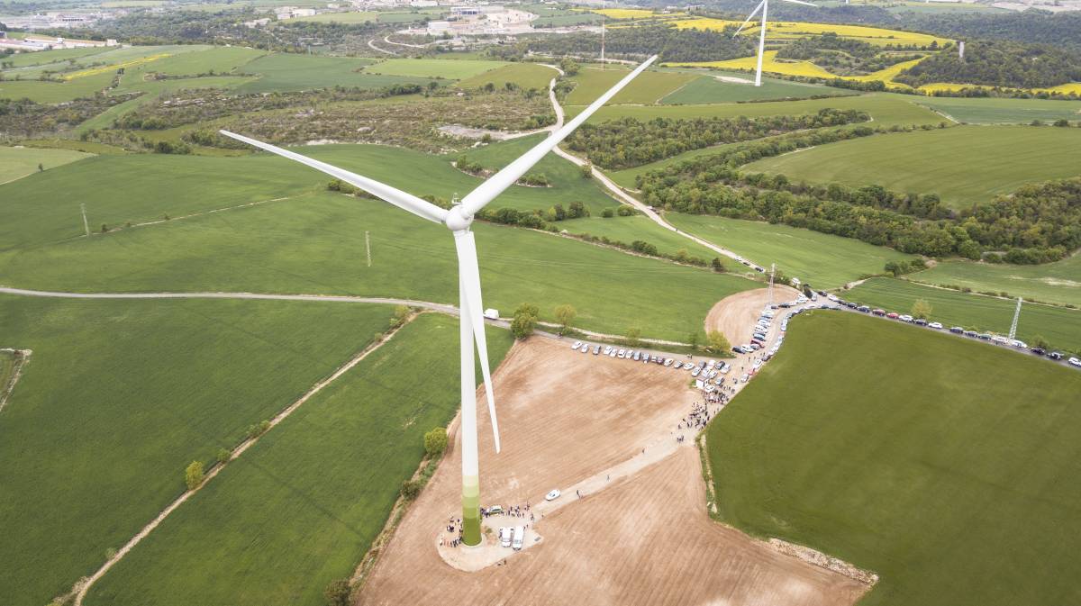 L`energia eòlica també juga un paper essencial a casa nostra - Cedida L`energia eòlica també juga un paper essencial a casa nostra