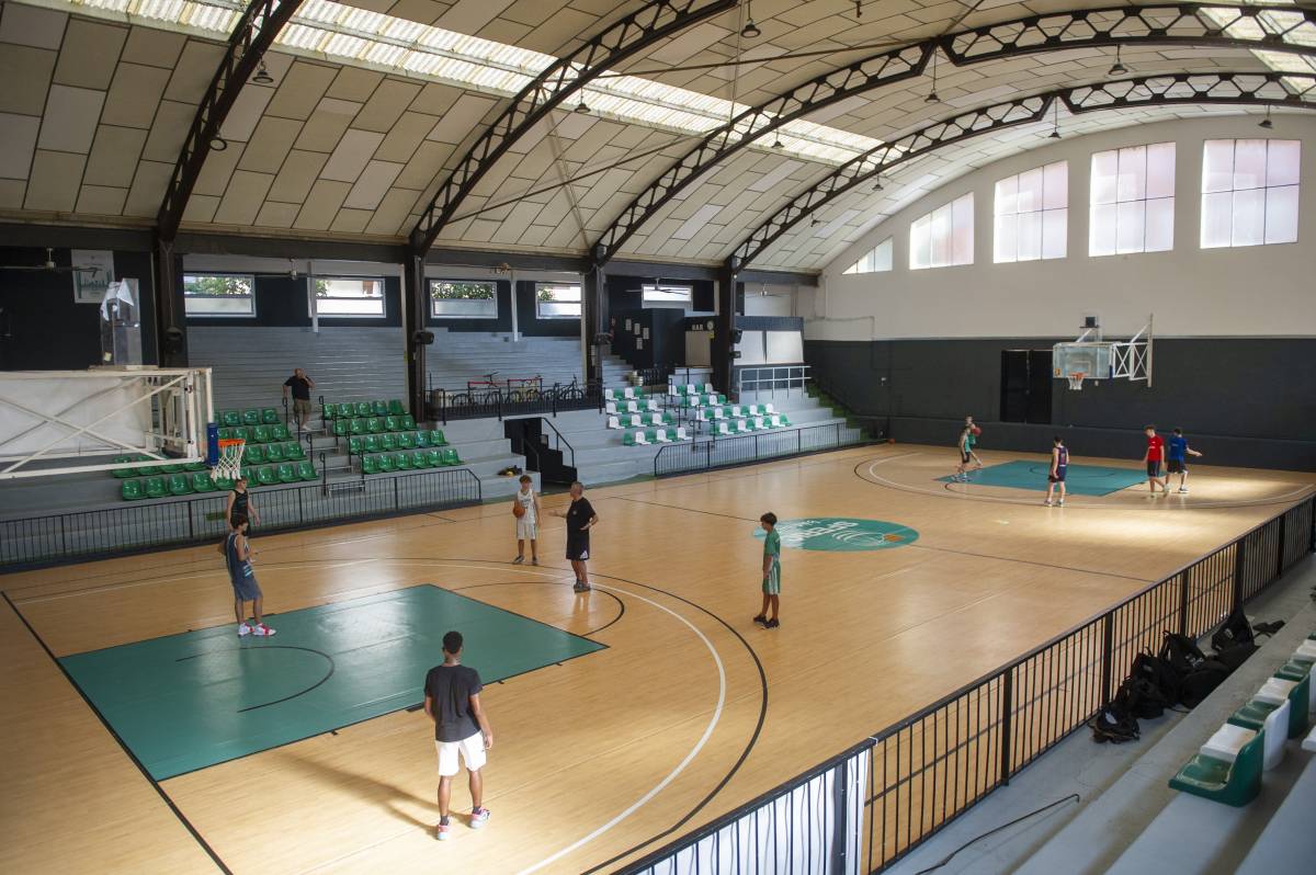 Aspecte actual del pavelló del carrer de Faraday - 