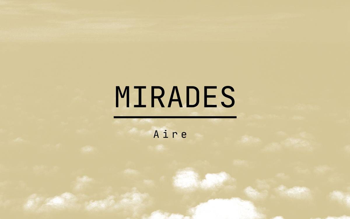 Caràtula de l'exposició sobre l'aire del cicle Mirades - COAC