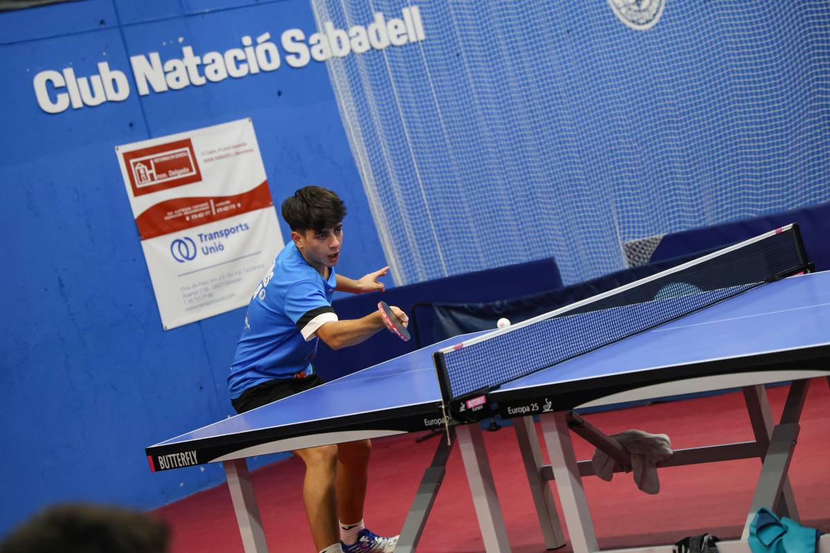 El CNS Tennis Taula s'estrena amb un triomf davant del Sant Cugat a Can Llong