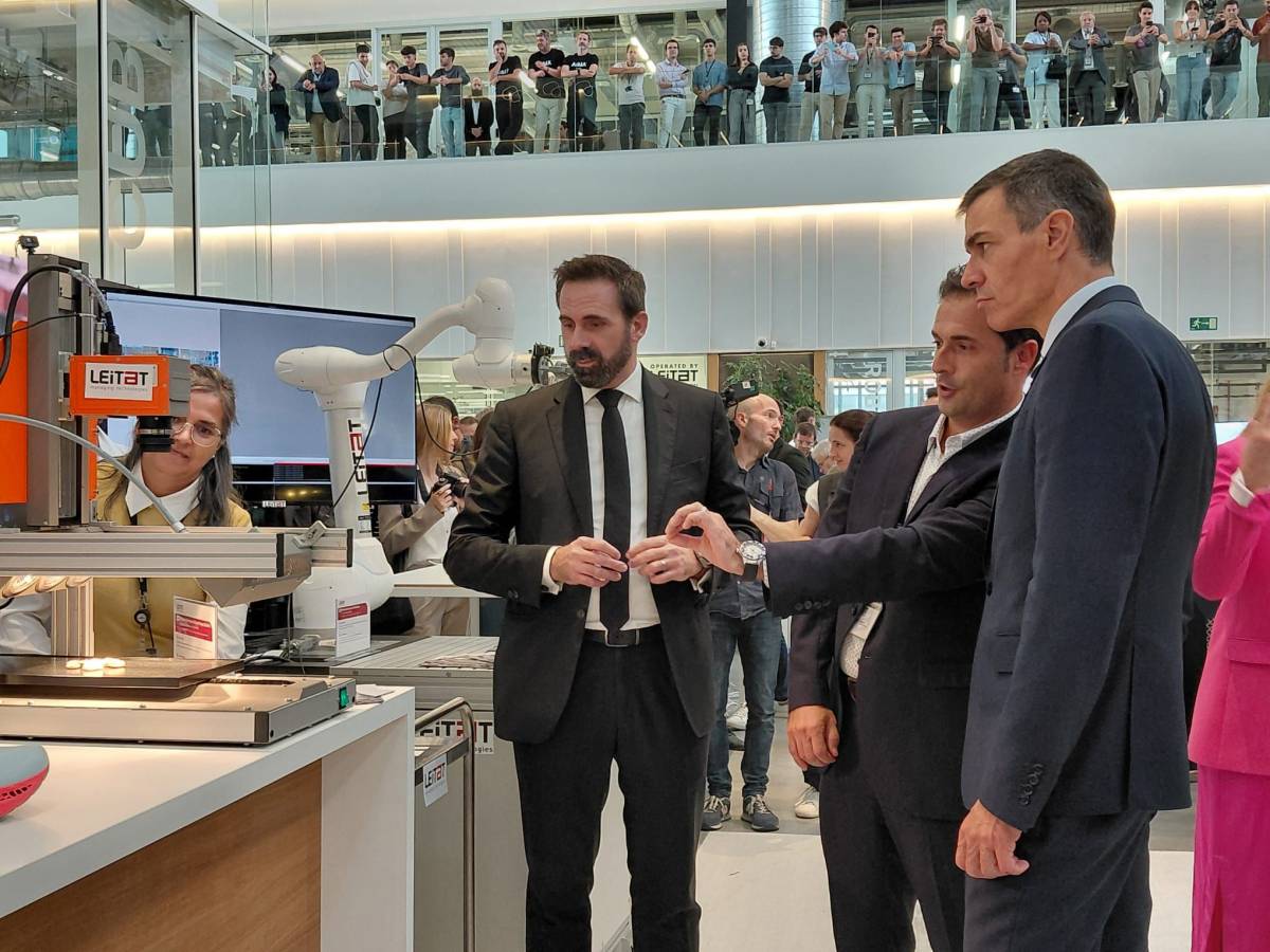 Leitat presenta projectes innovadors a Pedro Sánchez durant la BNEW