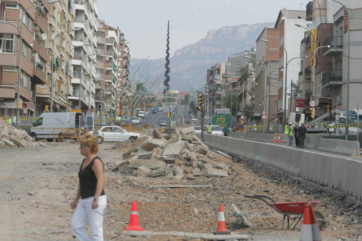 Avinguda de Barcelona 2006  - Nebridi Aróztegui - Arxiu Diari de terrassa