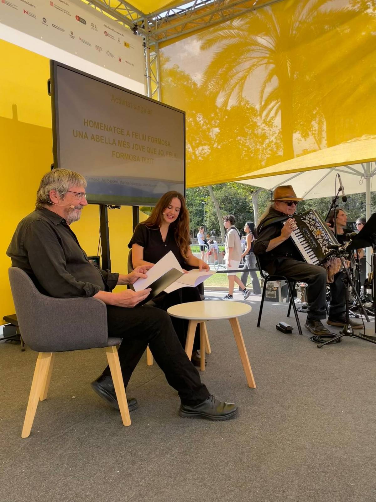 Homenatge a Feliu Formosa a la Setmana del Llibre