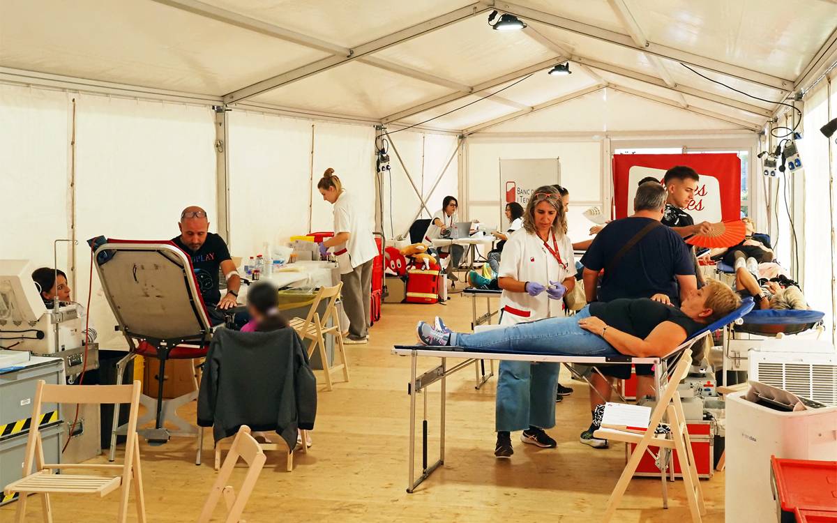 Súria viu un cap de setmana solidari amb la Marató de Donants de Sang i Plasma i el Barber Solidari