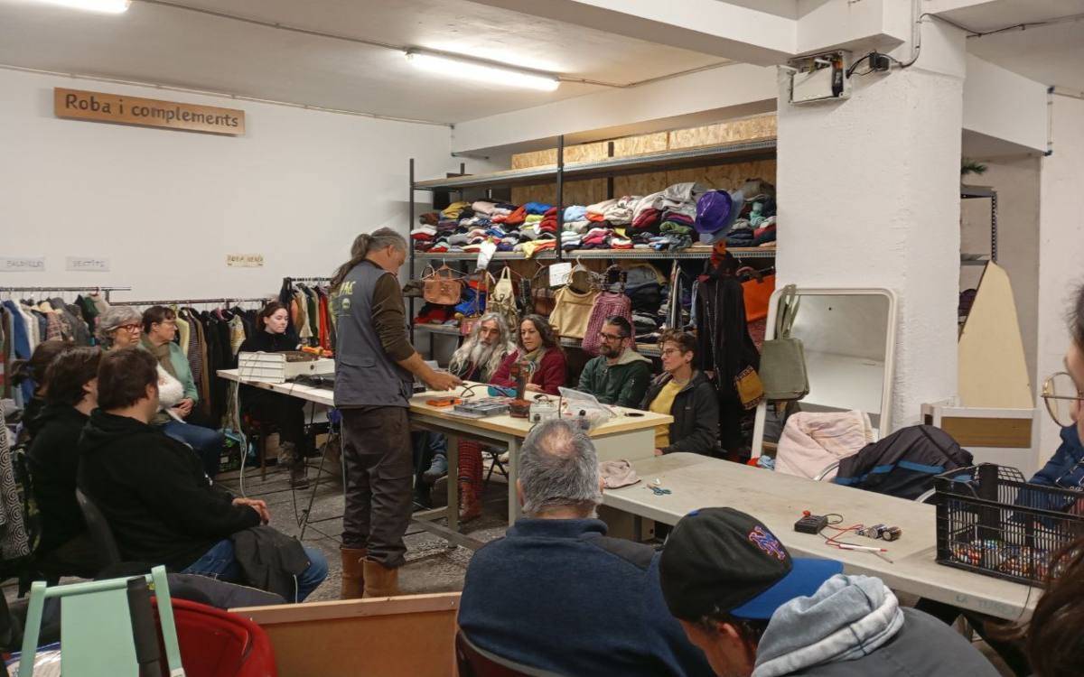 El projecte reÚtil Valls celebra un any amb més de 35 tones de materials reutilitzats