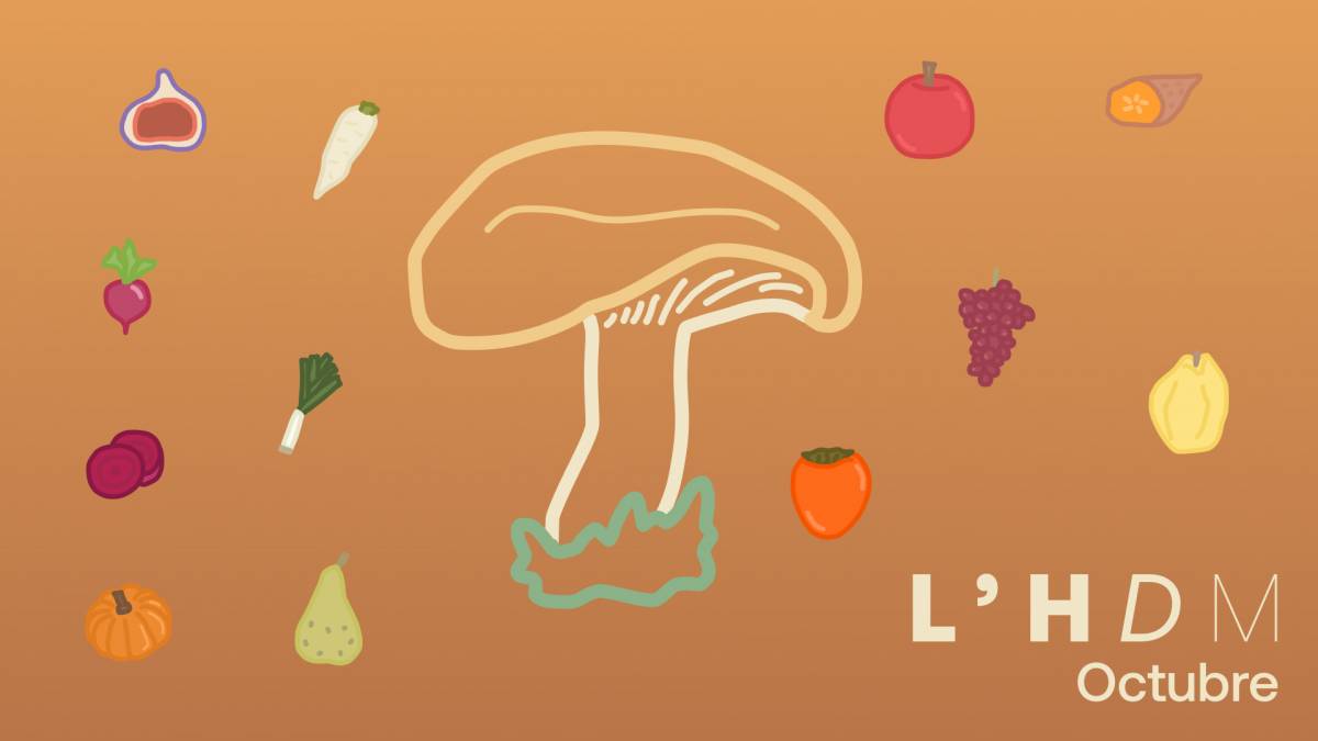L'hort del mes: fruites i verdures de l'octubre