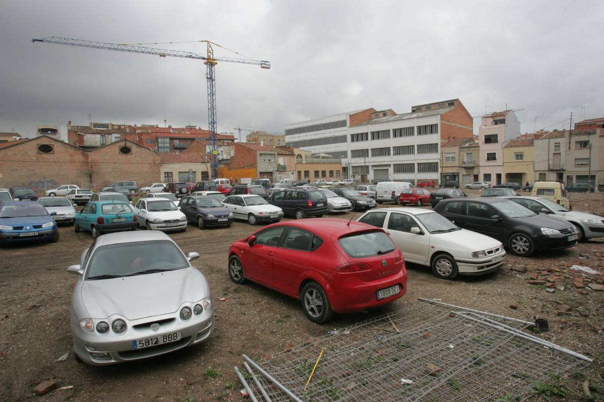 Plaça del Gas - Nebridi Aróztegui/Arxiu Diari de Terrassa