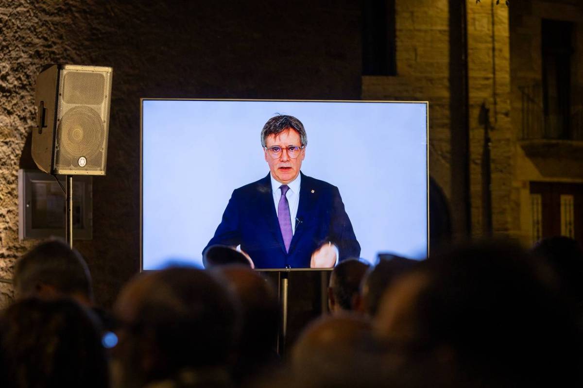 Carles Puigdemont, aquest dimarts al vespre - Junts