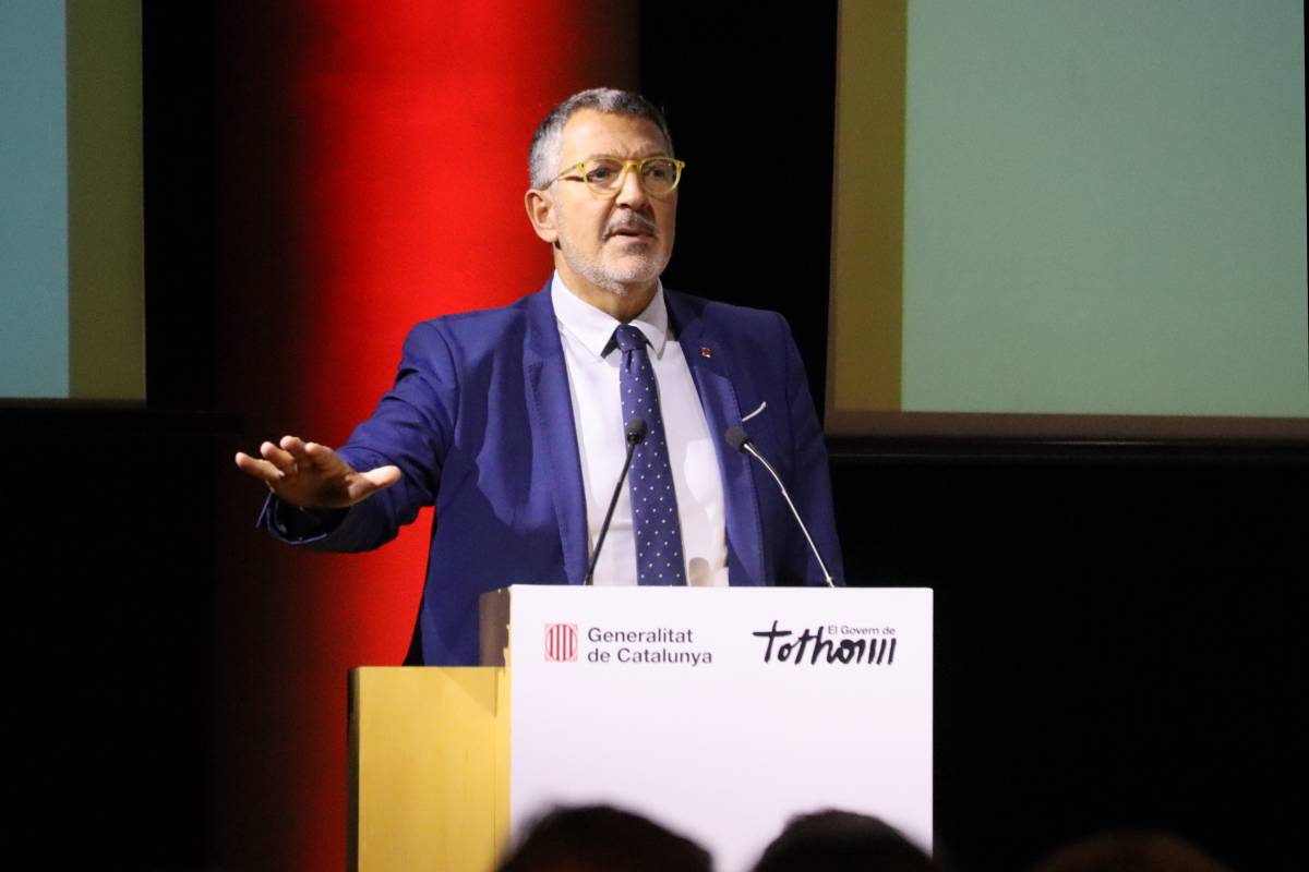 El conseller d'Empresa i Treball, Miquel Sàmper - ACN