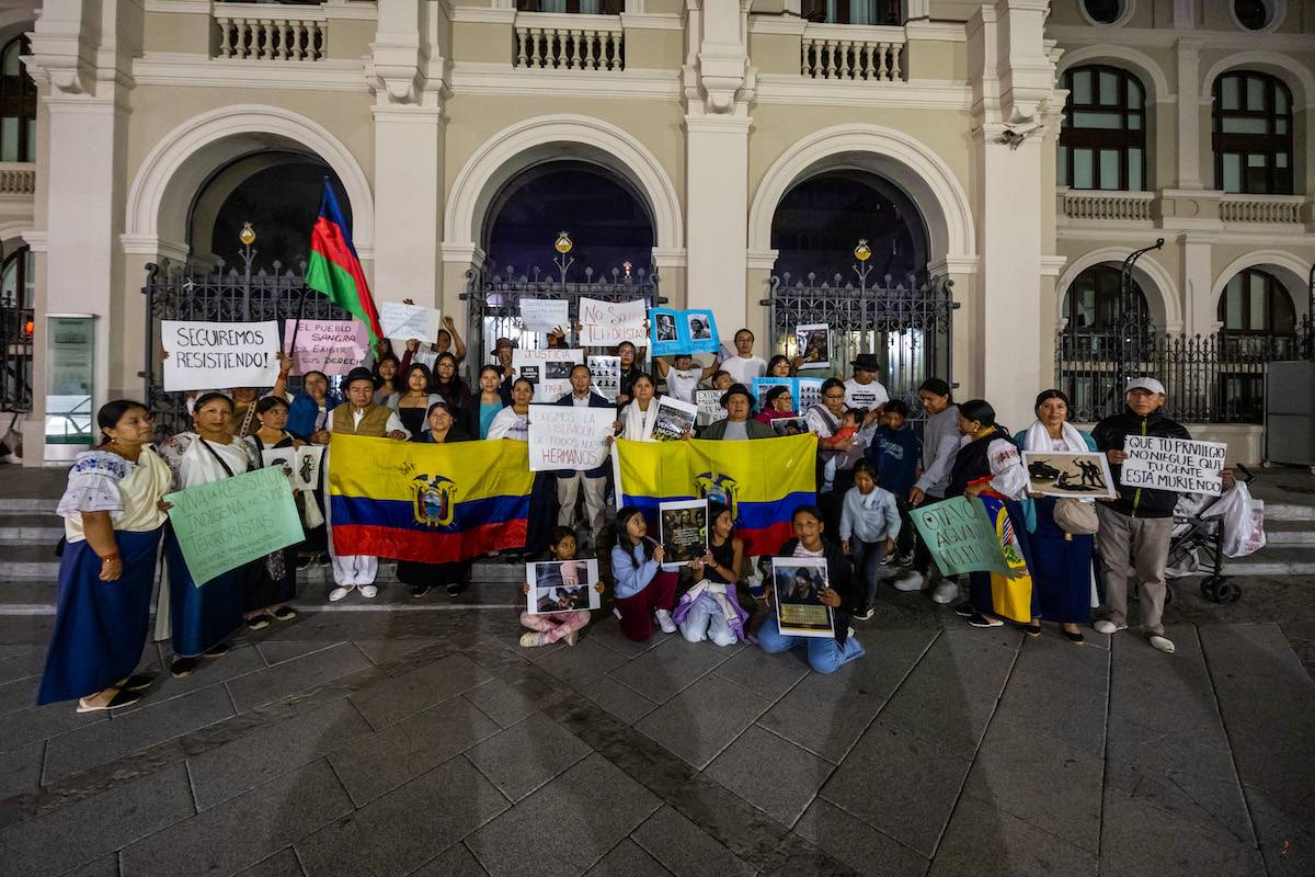 La comunitat de l'Equador a Sabadell denuncia la situació que viu el seu país