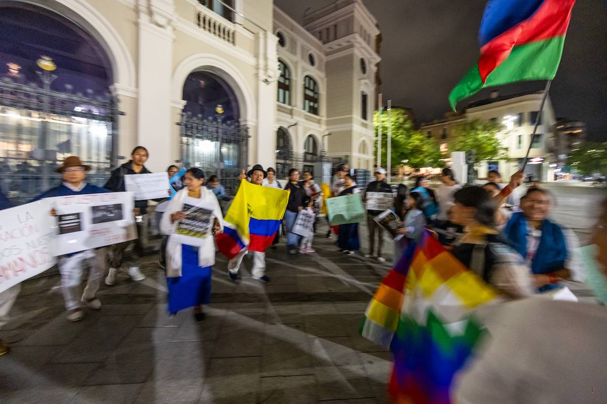 Protesta de la comunitat equatoriana a Sabadell - Juanma Peláez Protesta de la comunitat equatoriana a Sabadell