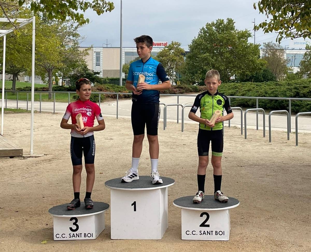 Àlex Hernández, al segon graó del podi a Sant Boi - 