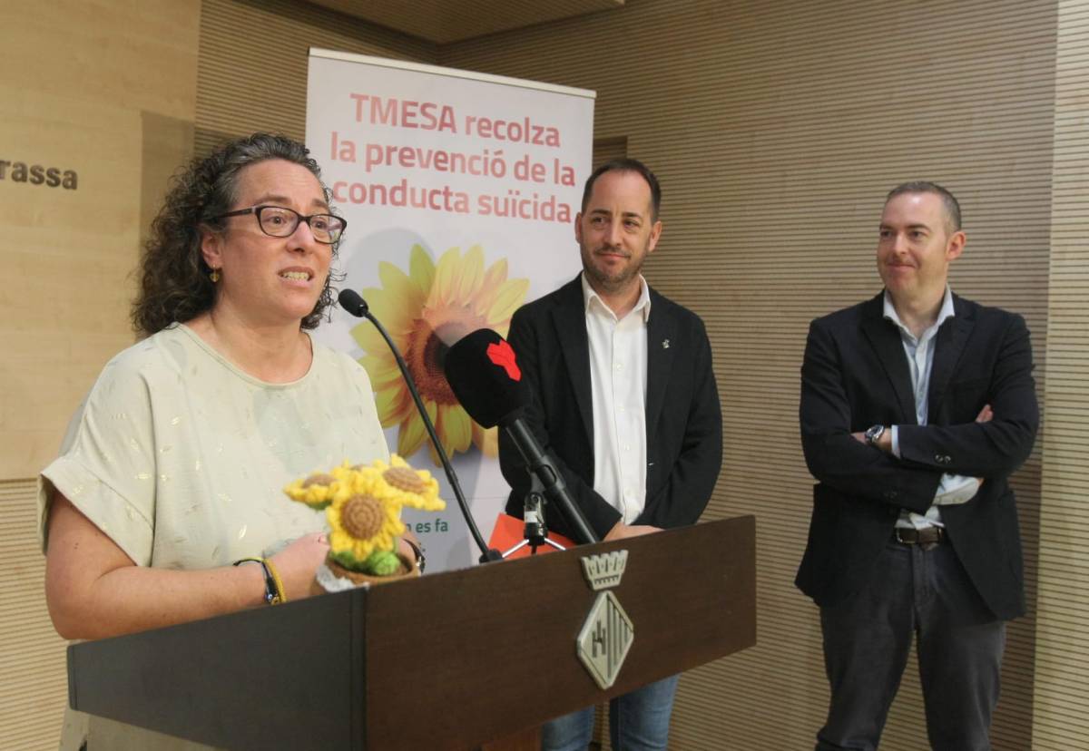 Els autobusos de TMESA incorporaran missatges d’esperança per prevenir el suïcidi