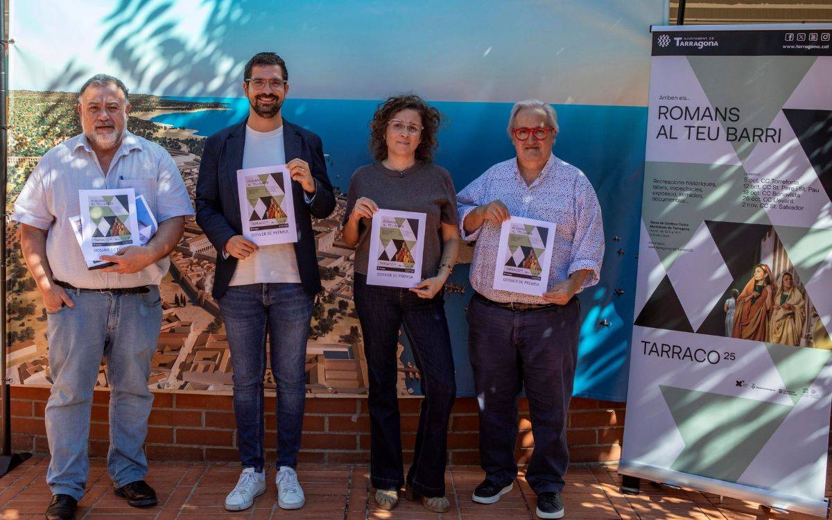 La programació Tarraco25 arriba a la recta final i porta el món romà als barris