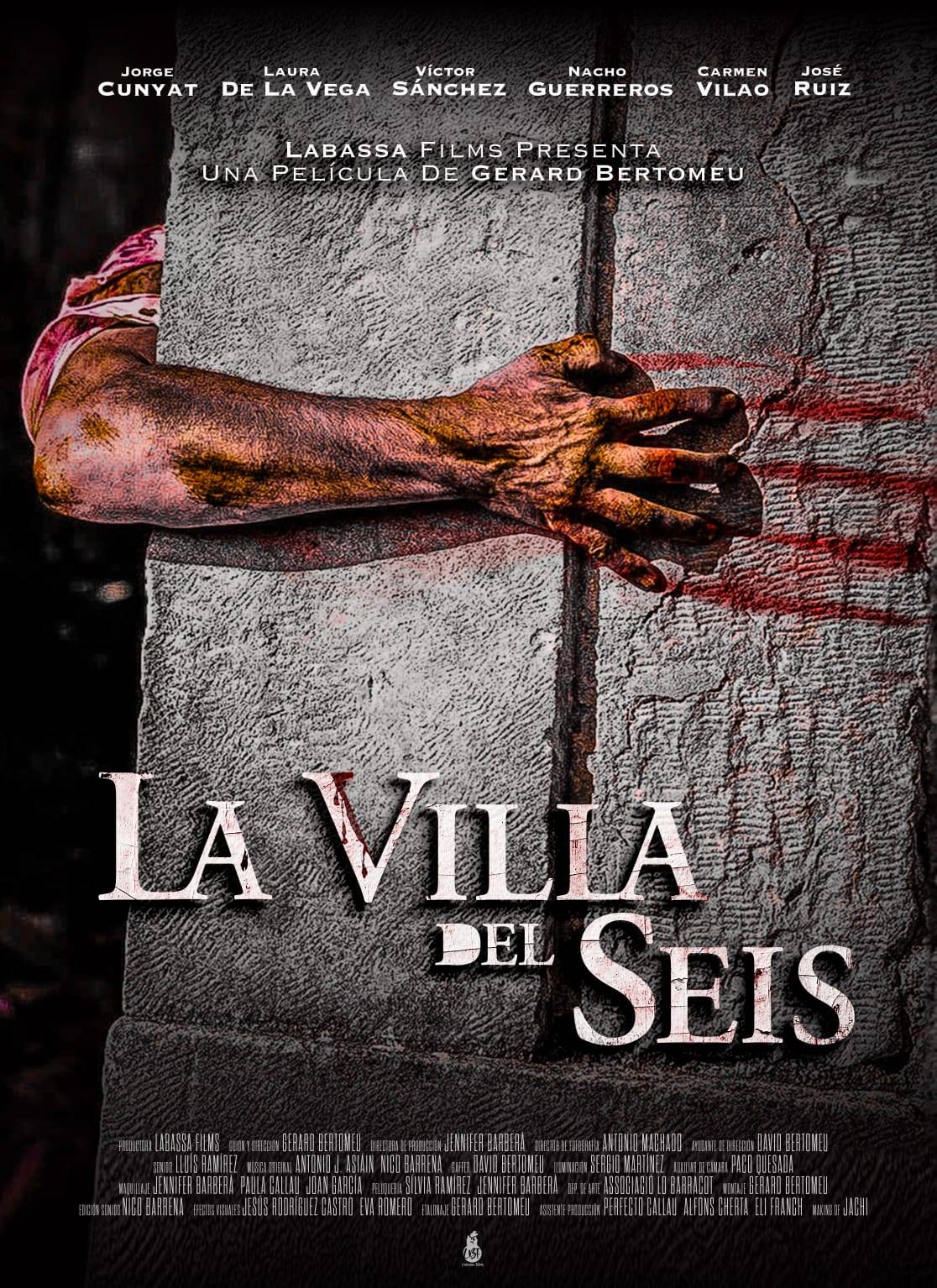 Cartell de La Villa del Seis, produït per Labassa Films - Labassa Films