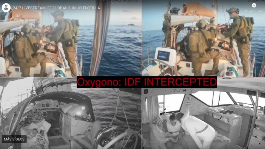 Israel assalta una vintena de vaixells de la Flotilla i deté uns 300 activistes
