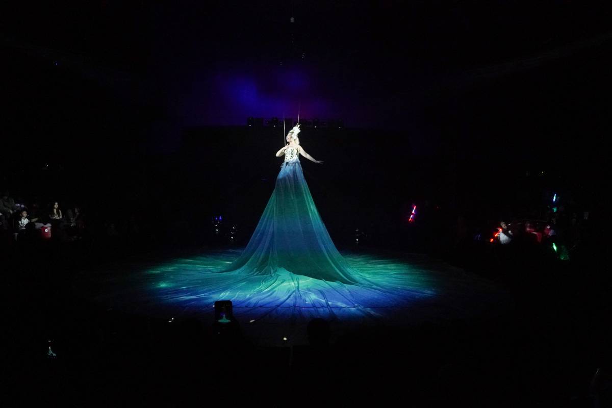 El Circo de la Luz combina acrobàcies amb efectes de llum - 