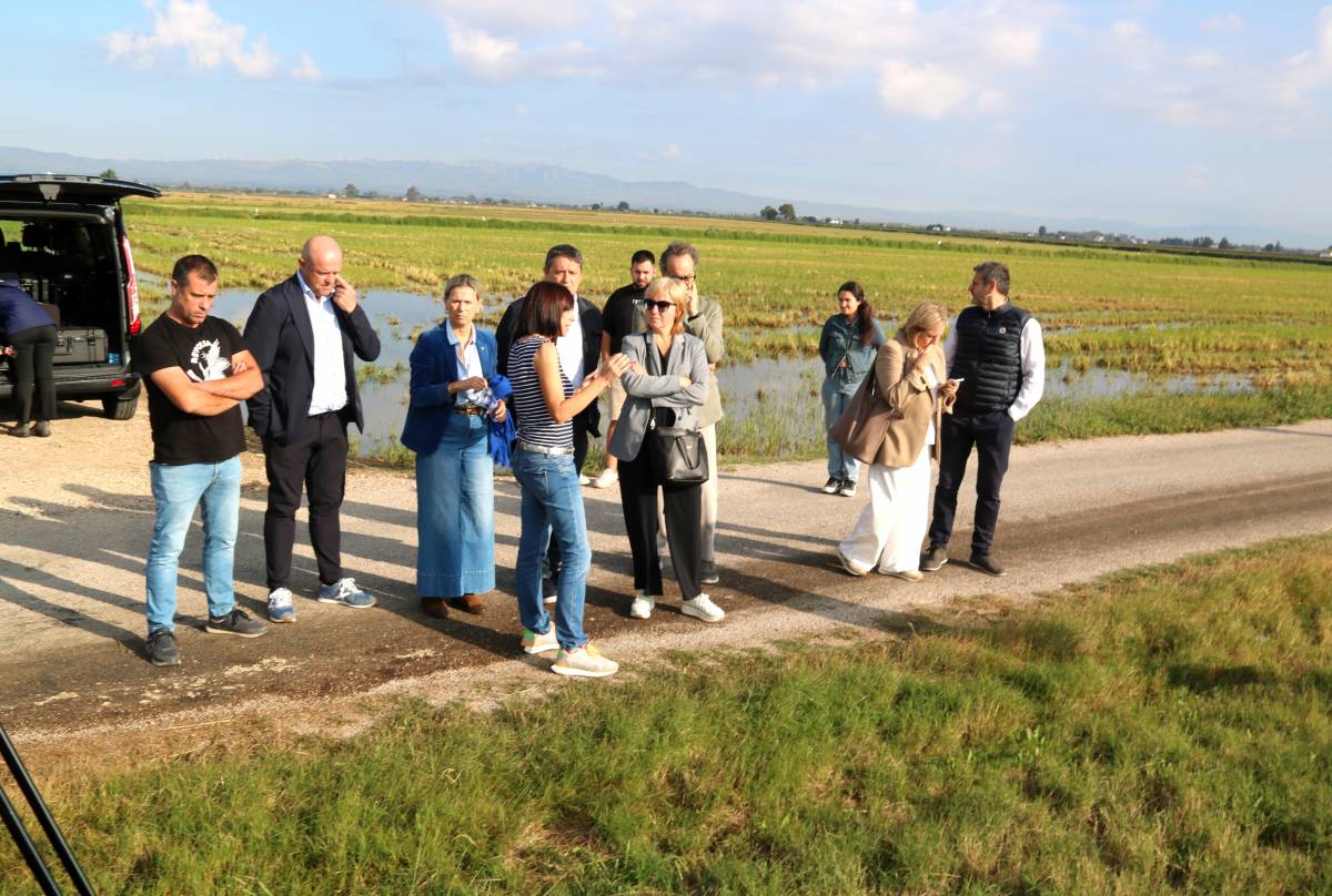 Agricultura es compromet a acompanyar els pagesos afectats per les pluges torrencials a l’Ebre