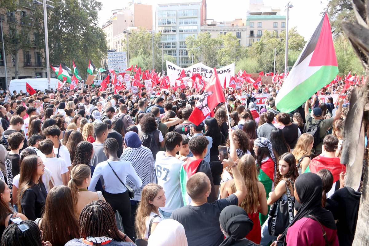 Catalunya i el món es mobilitzen contra l'assalt d'Israel a la Flotilla