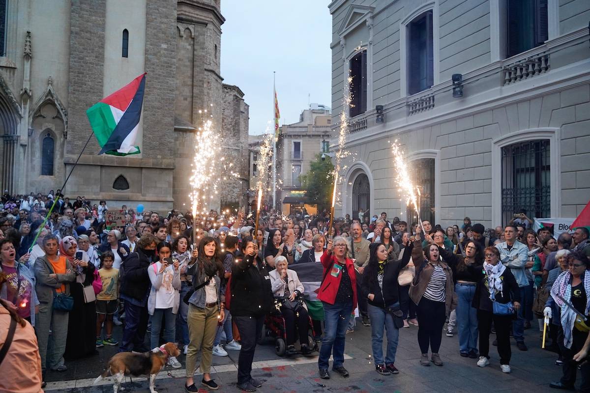 Concentració pro Palestina a Sabadell - David Chao Concentració pro Palestina a Sabadell