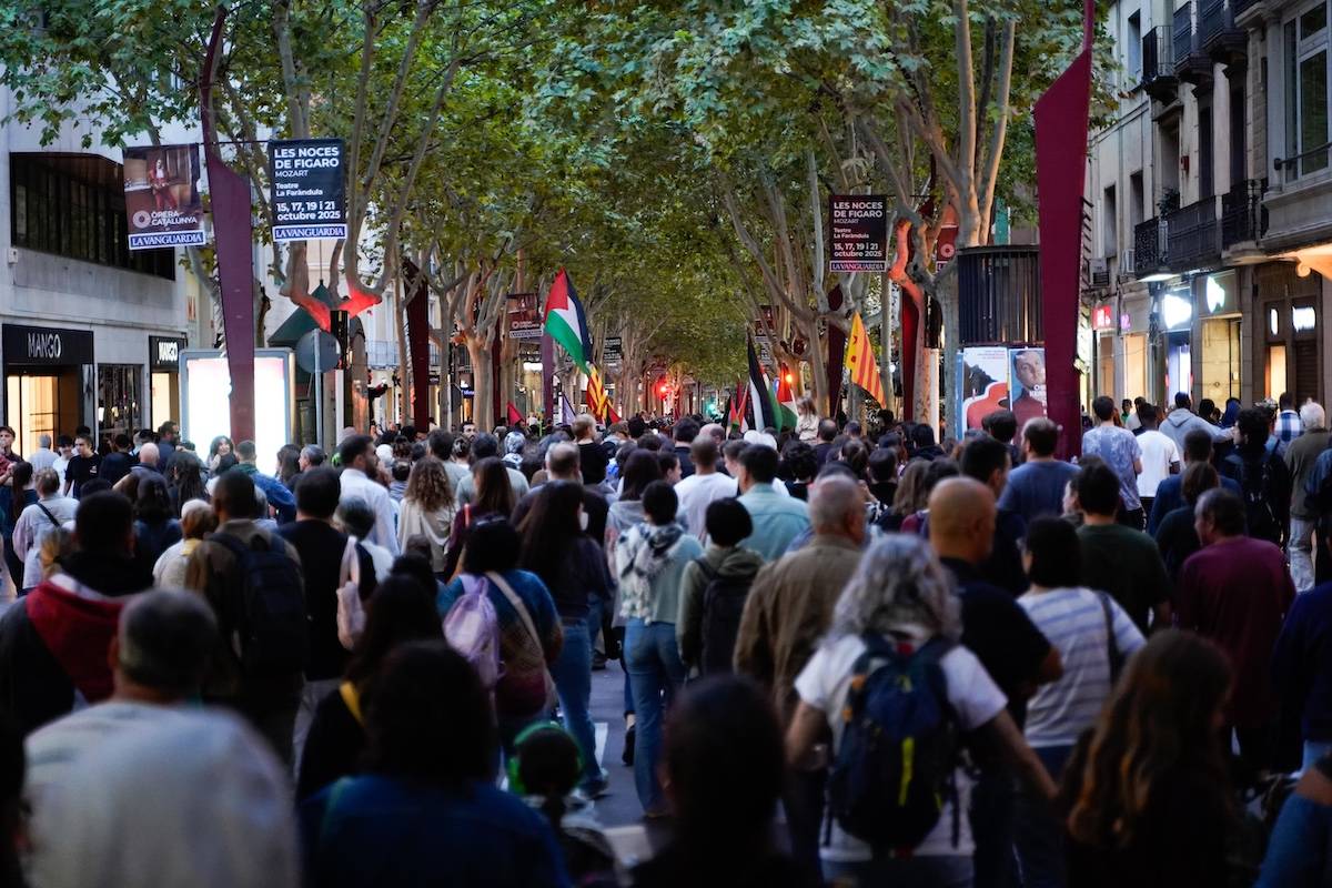 Concentració pro Palestina a Sabadell - David Chao Concentració pro Palestina a Sabadell