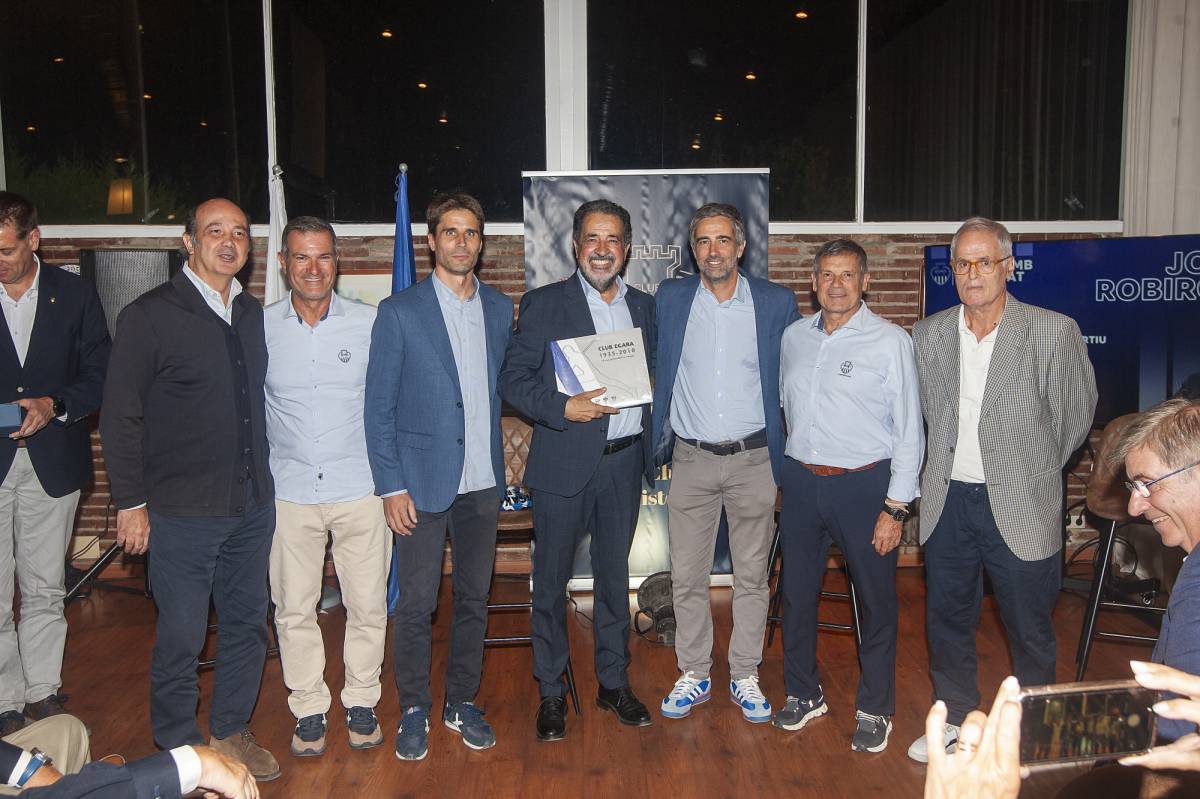 Jordi Robirosa repassa la seva àmplia trajectòria al Club Egara