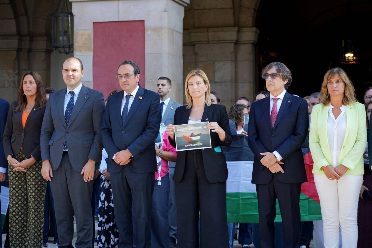 Josep Rull demana a Israel l'alliberament «immediat i incondicional» de la Flotilla