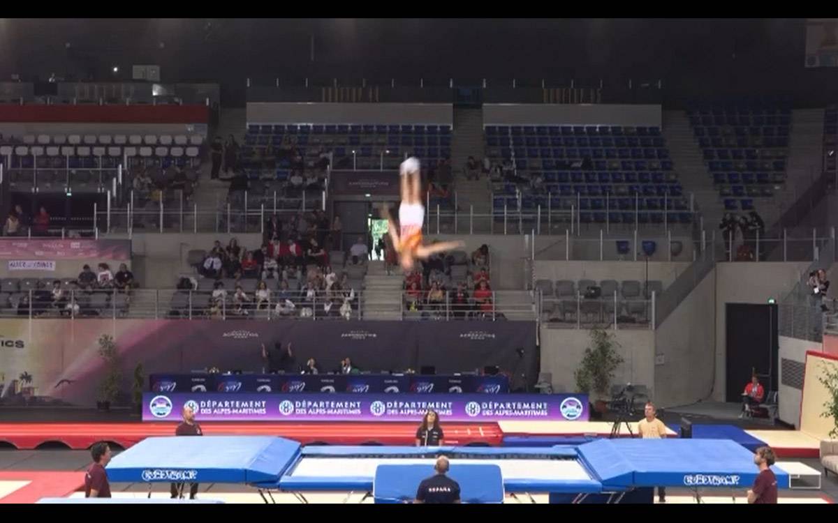 L'artesenc Robert Vilarasau, a semifinals de la Copa del Món de trampolí a França