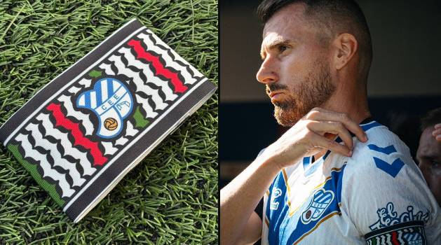 La RFEF prohibeix a l'Europa jugar amb la bandera palestina al braçal