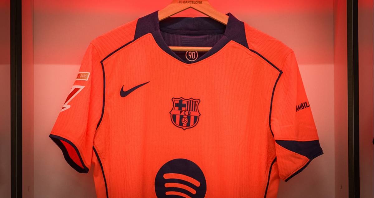 La Lliga canvia el color dels dorsals del Barça en la tercera equipació 