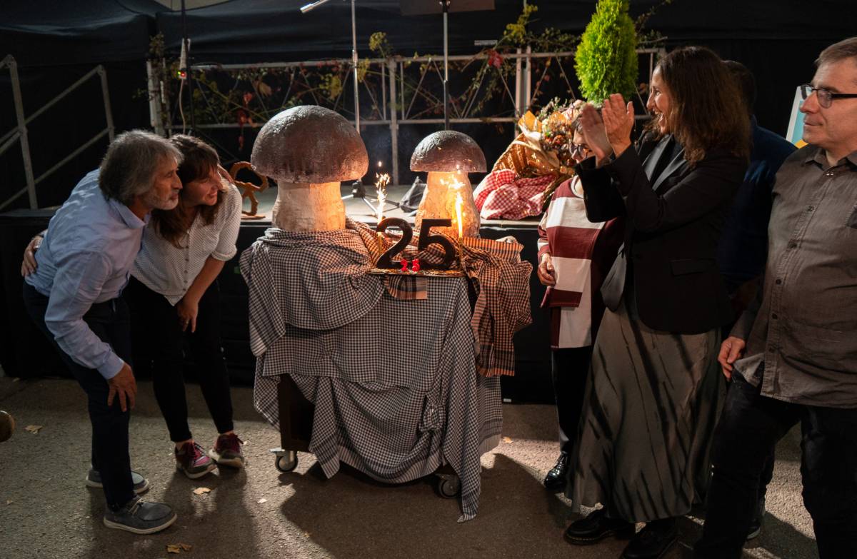 La celebració dels 25 anys de la campanya de la Cuina del Bolet