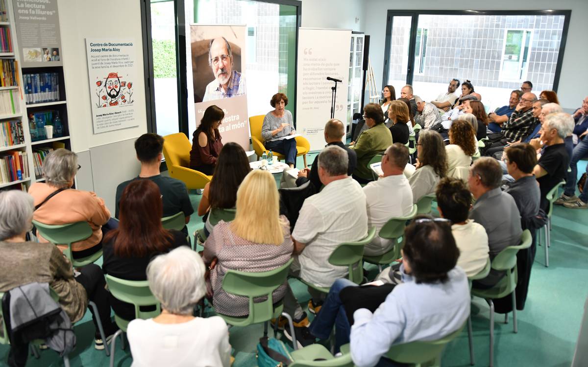 Presentació de «Just quan despertava» de Josep Maria Aloy a la FUB - FUB