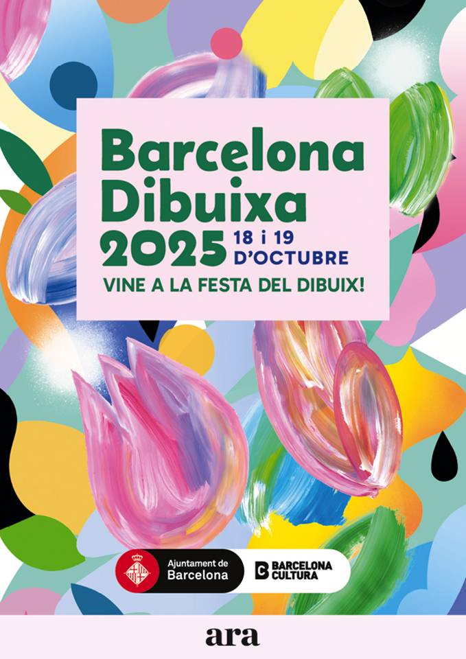 El cartell del Barcelona Dibuixa 2025 - Ajuntament de Barcelona El cartell del Barcelona Dibuixa 2025
