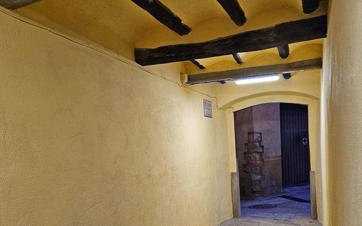 Millores importants als carrers de la Volta i Joc de la Pilota de Montblanc