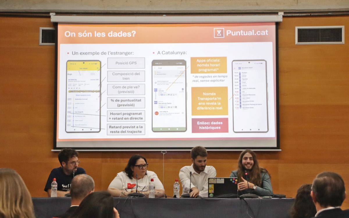 Presenten un web per planificar els viatges en tren en funció dels retards mitjans de cada línia