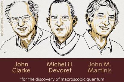John Clark, Michel H. Devoret i John M. Martinis, Premis Nobel de Física 2025 pels avenços en mecànica quàntica