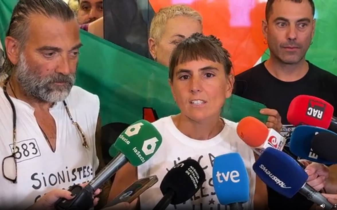 Ariadna Masmitjà, activista manlleuenca integrant de la Flotilla, ja és a casa