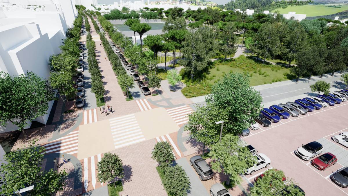 Imatge virtual del projecte de la ronda de Collsalarca