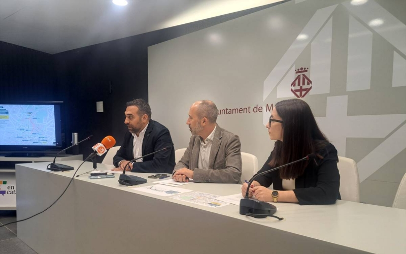 Carrer Guimerà: tot a punt per als nous recorreguts de bus i per a una tarifa plana d'aparcament