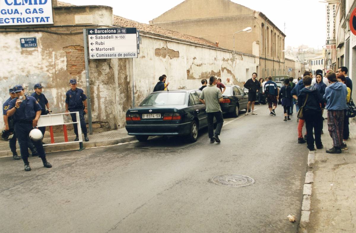 Carrer del Portal Nou 1999 - Cristóbal Castro - Arxiu Diari de Terrassa
