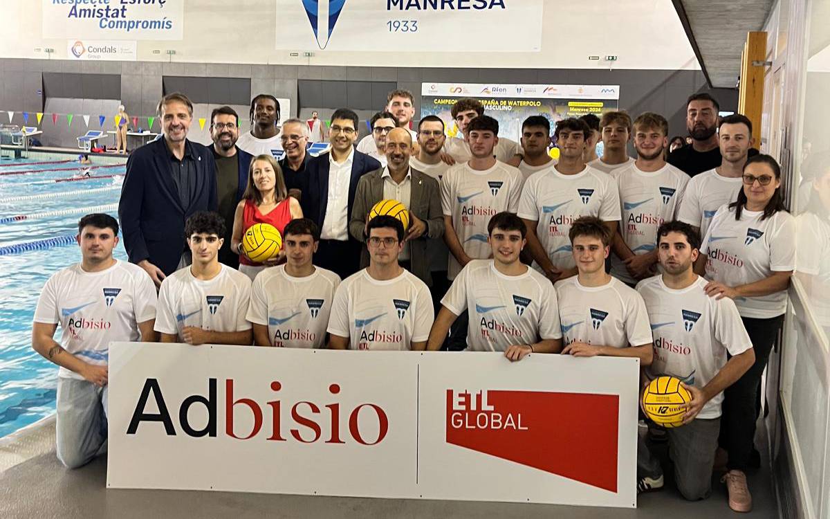 Adbisio ETL Global, nou patrocinador del waterpolo manresà