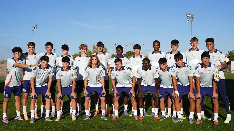 La selecció espanyola Sub-17  - RFEF
