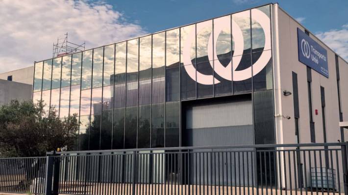 Transports Unió inaugura una nova nau logística
