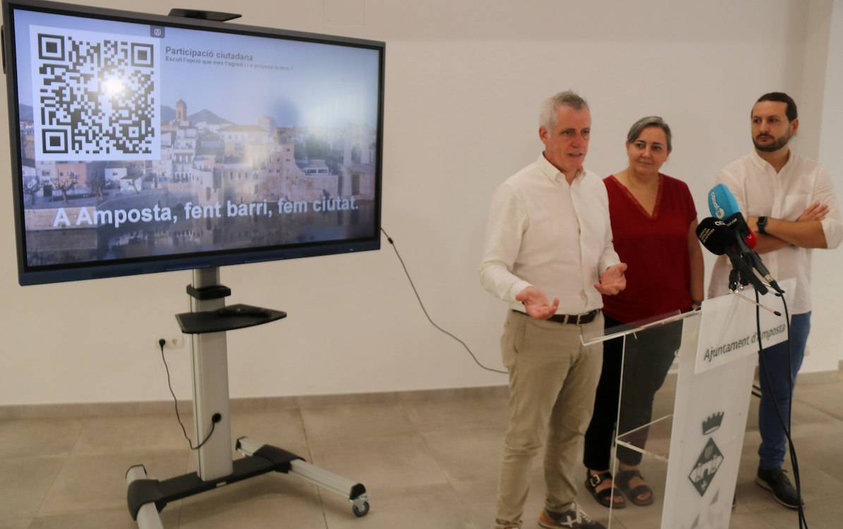 Amposta presenta un projecte de 25 milions al Pla de Barris per recuperar l'espai urbà de la façana fluvial