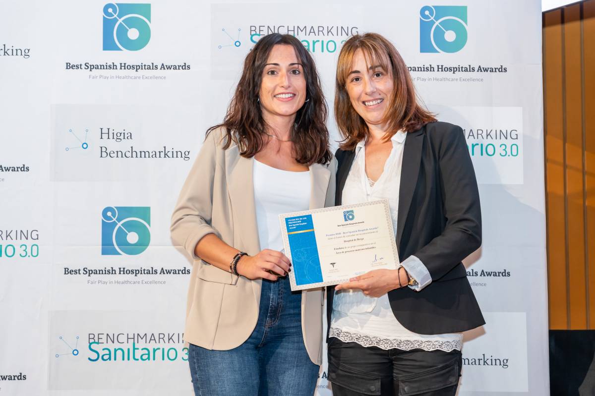 L'àrea Maternoinfantil de l'Hospital de Berga repeteix com a finalista dels premis BSH 