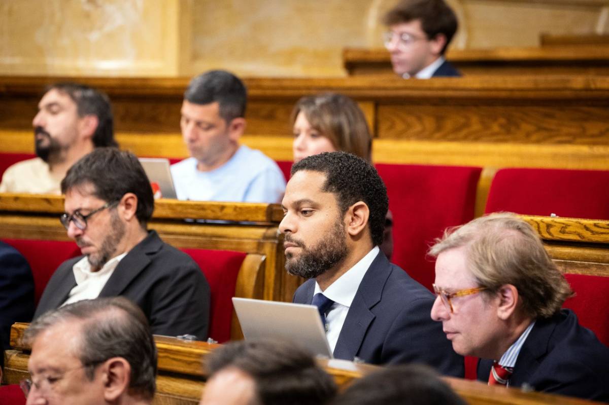 Ignacio Garriga, líder de Vox al Parlament